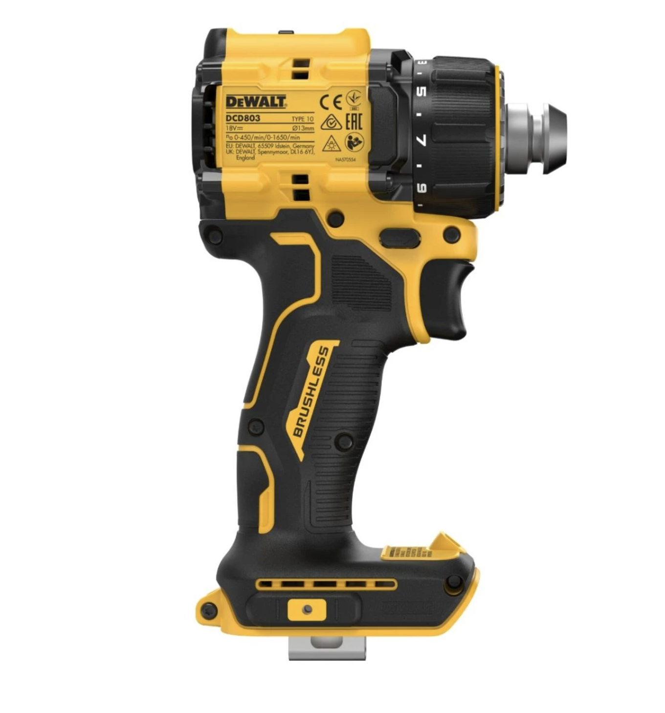 EPT Ireland. Dewalt DCD803NT 18V XR Brushless 4 x Multi-Head Drill ...