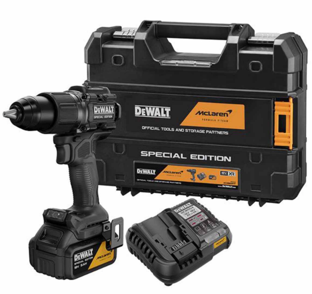 Picture of Dewalt McLaren DCD86MP1T 18v combi drill with 1 x 5ah battery