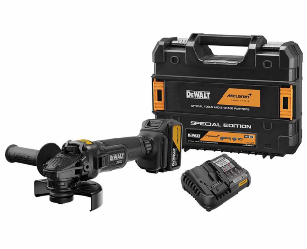 Picture of Dewalt McLaren DCG45MP1T 18v Grinder c/w 1 x 5ah Battery
