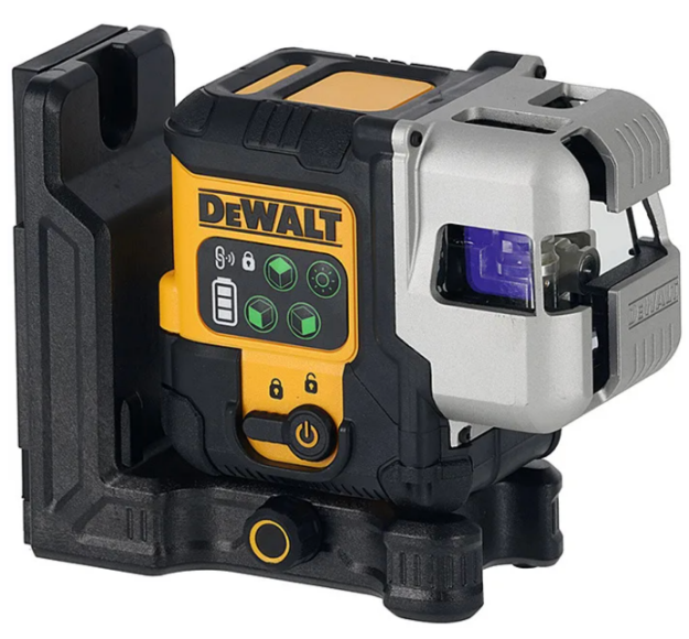 Picture of DeWalt DCLE14301GB 3x180° Green Crossline 30/80m Laser with Integrated 8hr PowerStack Battery (DeWALT Sale Special Price)
