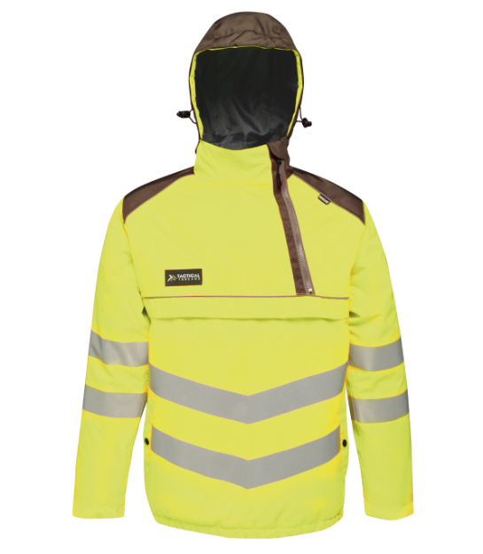 Picture of REGATTA TRA316 Hi-Vis Waterproof Insulated Reflective Overhead Bomber Jacket