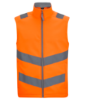 Picture of Regatta TRB201 Hi-Vis Pro Contract Ablaze Softshell Bodywarmer