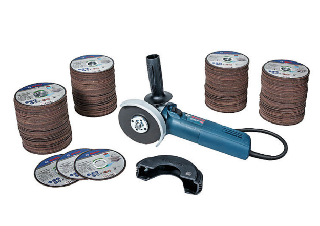 Picture of Bosch 400 pk pro stainless steel cutting disc 115mm (includes Free 110v GWS 9-115 Grinder)