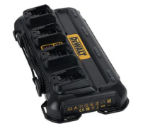 Picture of Dewalt DCB1404 18V-54V 4 Port Charger 220v (Charging Time - Approx 15mins Per Amp)