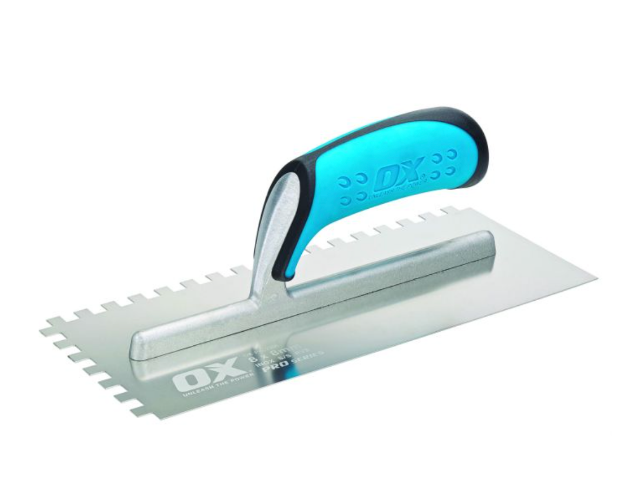Picture of OX Pro 8mm Notch Trowel - 115 x 280mm / 11in