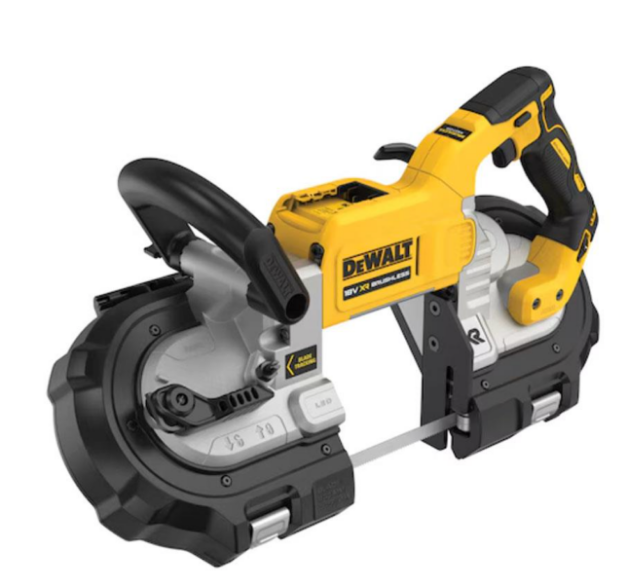 Picture of Dewalt DCS374N 18v XR 5" Brushless Bandsaw Cutting Capacity 127mm (1140mm Blade Length) 6.1Kg Bare Unit 