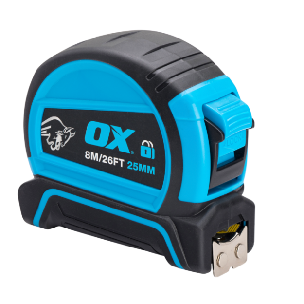 Picture of OX Pro Dual Auto Lock Tape Measure - 8m / 26ft