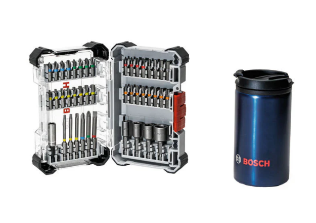 Picture of Bosch 061599767L PRO 43pce Screwdriver Bit Set with Mug(Annual Summer Sale Special Offer Price)