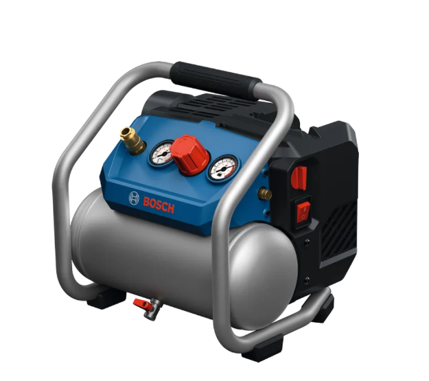 Picture of Bosch GKO18V-51 18v Cordless Compressor 4.5L 8Bar 51l/min Airflow at 6 bar Sound Power Level 85 dB(A) Bare Unit In Cardboard Box 0601492000(Annual Summer Sale Special Offer Price)