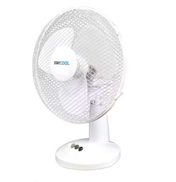 Picture of 12'' 3 Speed 220V Oscillating Desk Fan 