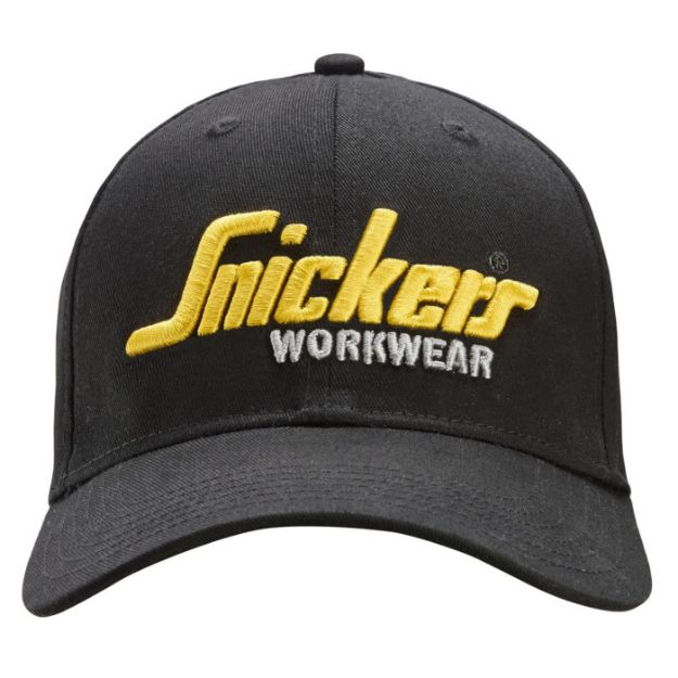 Picture of SNICKERS 9002 FLEXIBLE LOGO CAP SMALL/MEDIUM