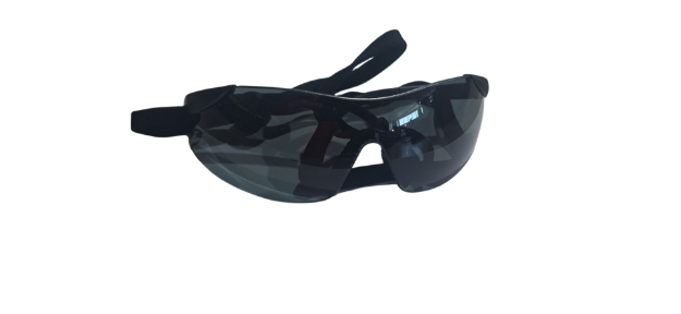 Picture of Fourlakes B532 Black Full Frame Black Lens Safety Specs    ##DARK LENS