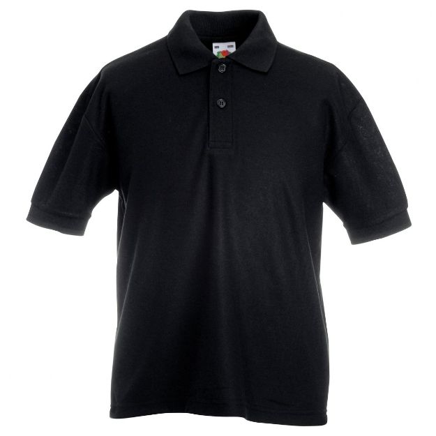 Picture of FRUIT OF THE LOOM SS417 JUNIOR POLO SHIRT