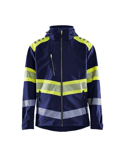 Picture of BLAKLADER 4494 HI VIS SOFTSHELL JACKET