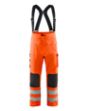 Picture of BLAKLADER 1306 HI-VIS ORANGE RAIN TROUSERS LEVEL 3 EN343 CLASS 3 EN ISO 20471