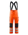Picture of BLAKLADER 1306 HI-VIS ORANGE RAIN TROUSERS LEVEL 3 EN343 CLASS 3 EN ISO 20471