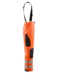 Picture of BLAKLADER 1306 HI-VIS ORANGE RAIN TROUSERS LEVEL 3 EN343 CLASS 3 EN ISO 20471