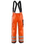 Picture of BLAKLADER 1306 HI-VIS ORANGE RAIN TROUSERS LEVEL 3 EN343 CLASS 3 EN ISO 20471