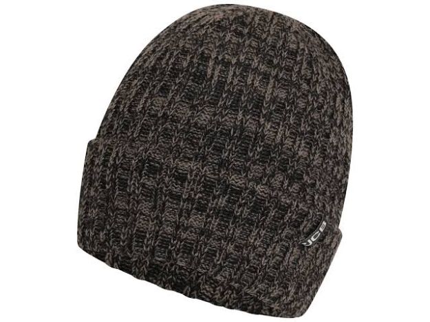 Picture of JCB D+ZB WORK BEANIE HAT BLACK/GREY