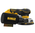 Picture of Dewalt DCW230N 18V XR 6'' 150mm Brushless Low Profile Orbital Sander 6000-10000opm Orbit Size 5mm 1.7kg Bare Unit