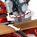 Picture of Einhell TC-SM 2534/1 Dual 240v 250mm 2000W Bevel Sliding Mitre Saw