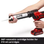 Picture of Einhell TE-SG 18/10 PXC 18V 310ml Caulking Gun, 2000N Dispense Force 1.9kg Bare Unit