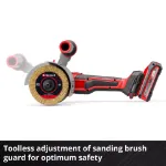 Picture of Einhell TP-BR 18/32 LI BL-Solo PXC 18V 4" 100mm Professional Drum Sander 900-3200rpm 2.3kg Bare Unit
