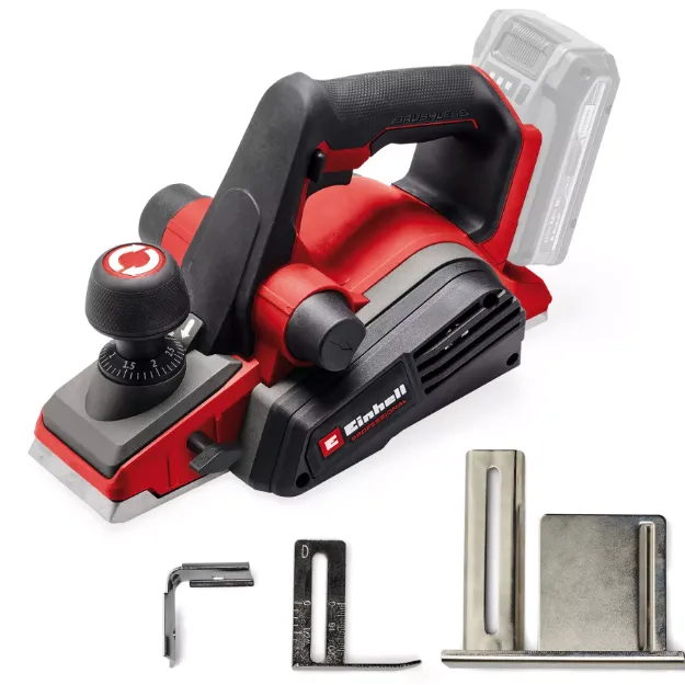 Picture of Einhell TP-PL 18/3 Li BL - Solo PXC 18V Professional Brushless 82mm Planer, 3mm Chip Depth, 12000rpm, 2.6kg Bare Unit