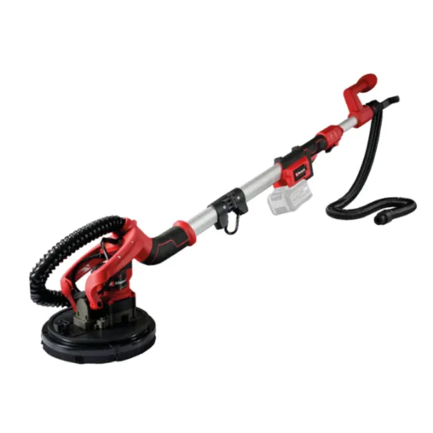 Picture of Einhell TE-DW 18/225 Li Solo PXC 18V 225mm Professional Drywall Sander 600-1200rpm,1.1-1.65mtr Tool Length, 1.3-4.5mtr Hose Length, 3.6kg Bare Unit In Case C/W 6x Sanding Pads