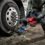 Picture of Milwaukee M18 ONEFHIWF1D-121C M18 1" D-Handle Impact Wrench With Friction Ring and Extended Anvil 2576Nm Max Bolt M42 12.7kg C/W 1 x 12.0Ah Forge Li-ion Battery & Charger In Box