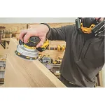 Picture of Dewalt DCW211N 18V XR 5'' 125mm Brushless Low Profile Orbital Sander 8000-12000opm Orbit Size 2.6mm 1.3kg Bare Unit