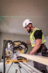 Picture of Dewalt DCS782N 18V XR 12'' 305mm Mitre Saw 3800rpm 310mm Crosscut 112mm Max Depth 23.2kg Bare Unit