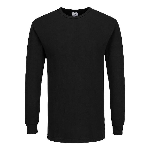 Picture of Portwest B123 Thermal Base Layer T-Shirt Long Sleeve