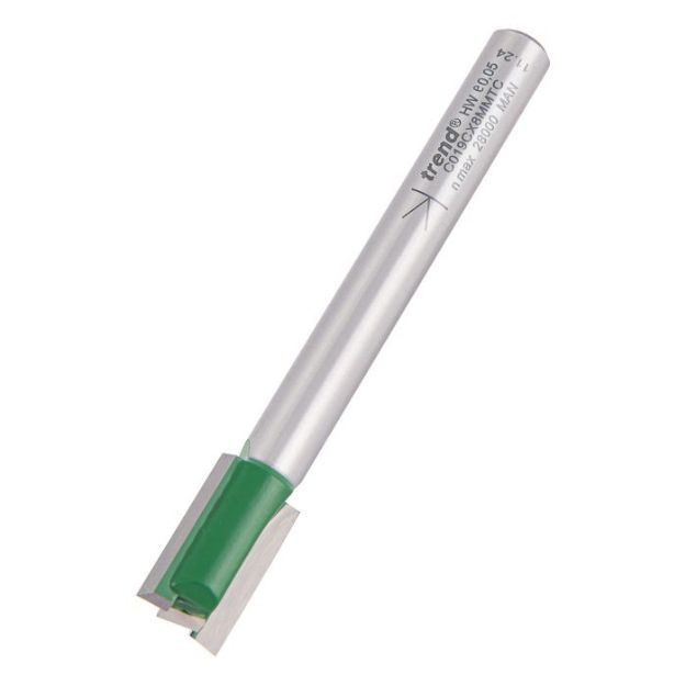 Picture of TREND C019CX8MMTC 2 FLUTE CUTTER 12MM DIAMETER