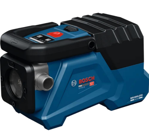 Picture of Bosch GTP18V-28 18v Clean Water Transfer Pump Self Priming 2800l/h G3/4” External Thread Bare Unit in Cardboard Box 06019R6000