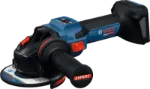 Picture of Bosch EXWS18V-15S 18v EXPERT 5'' 125mm Angle Grinder 3400-11000rpm 2.1kg Bare Unit In L-boxx 06019M6001