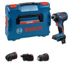 Picture of Bosch EXSR18V-90FC EXPERT 65nm Flexichuck Drill Driver 0-2100rpm 0.49kg Bare Unit w/ x3 Chucks (GFA 18-M, GFA 18-W, GFA 18-E) In L-Boxx 06019R2003