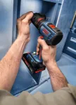 Picture of Bosch EXSR18V-90FC EXPERT 65nm Flexichuck Drill Driver 0-2100rpm 0.49kg Bare Unit w/ x3 Chucks (GFA 18-M, GFA 18-W, GFA 18-E) In L-Boxx 06019R2003