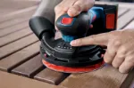 Picture of Bosch EXEX18V-150-5 18v EXPERT 6" 150mm Random Orbit Sander 5mm Orbit 5000-10000rpm 1.2kg Bare Unit In Cardboard Box 0601372904