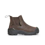 Picture of Xpert XPP2450 Gift Bundle Pro Drover Junior Non-Safety Dealer Boot Brown c/w Beanie and Torch