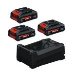 Picture of Bosch EXPERT Starter Set Includes 3 x EXBA18V-40 4.0Ah Batteries & GAL12V/18V-80 Charger 0615V0005Y