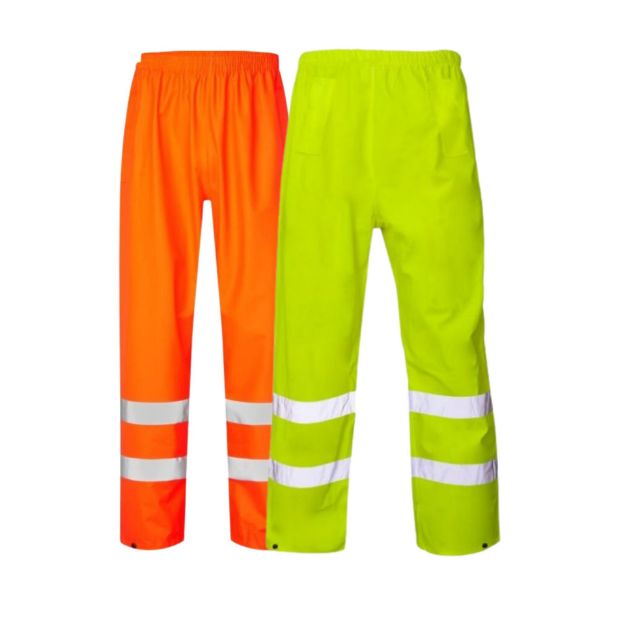 Picture of *BREATHABLE HI-VIS HV04 STORMFLEX FLEXIBLE PU PANTS