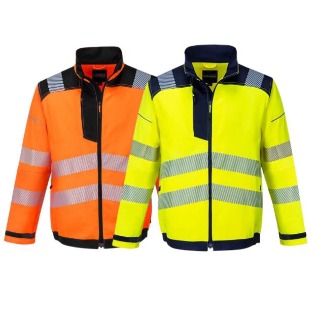 Picture of Portwest T500 PW3 Hi Vis Work Jacket