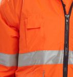 Picture of BSEEN EUROPA HIVIS BOMBER  W/ ZIP OFF SLEEVES & LINING    